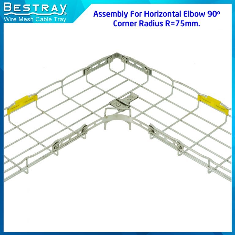 Horizontal elbow 90 degree (r=75mm) - Bestray Joint Stock Company